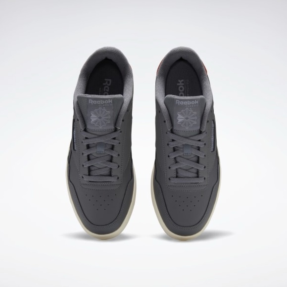 Reebok Club Memt Low Top Mens Leather Lifestyle Sneakers Gray FX9140 NEW Sz 8 - Picture 2 of 4